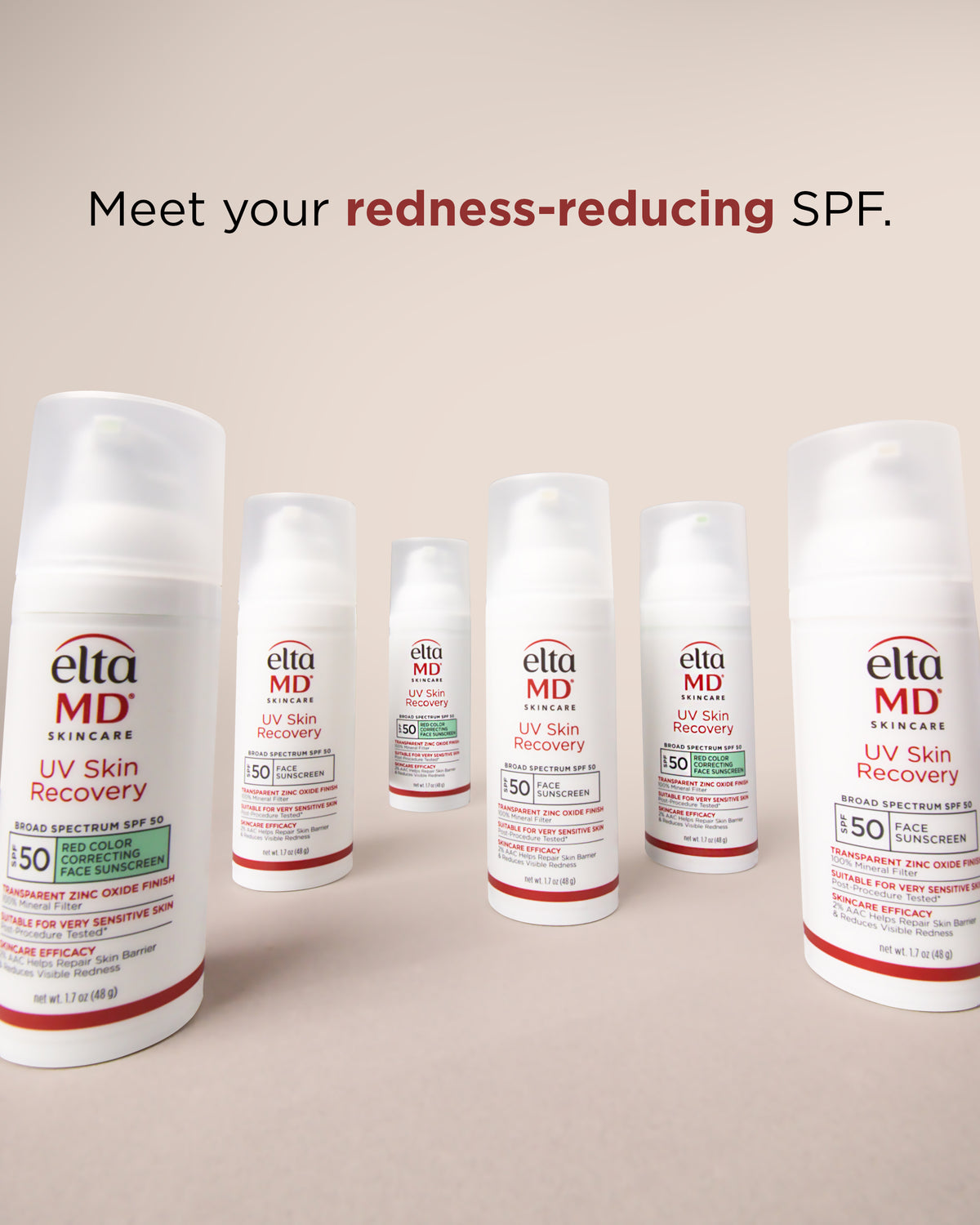 Eltamd UV Skin Recovery Green Tint SPF 50