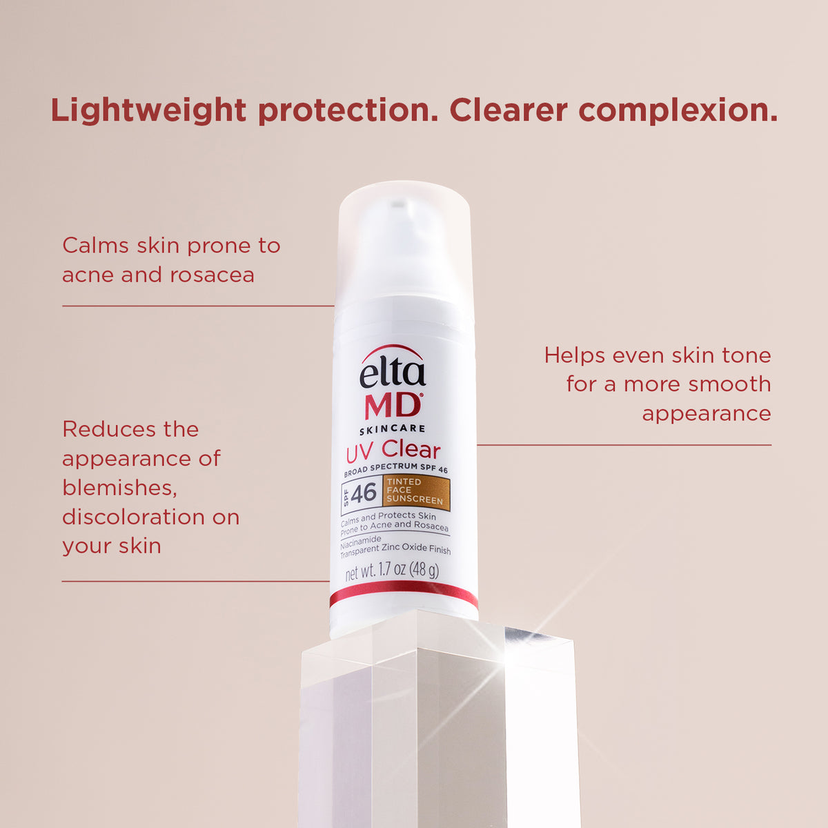 Eltamd UV Clear SPR 46 (Tinted)